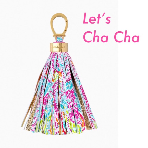Lilly Pulitzer Tassel Keychain - Picture 3 of 7